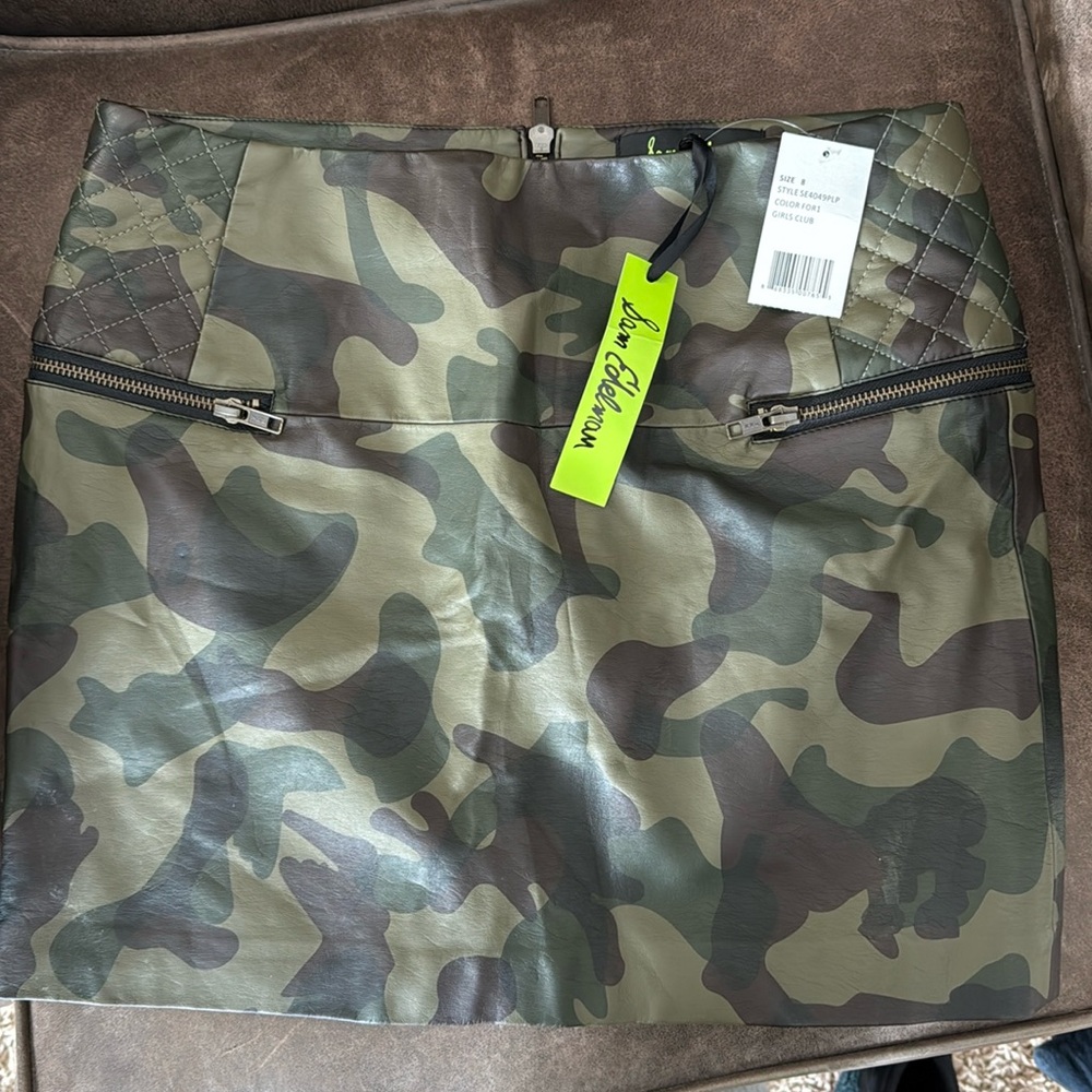 Sam Edelman camo skirt